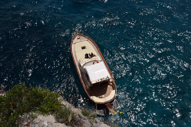 Capri Sunset Escape – Exclusive Evening Boat Tour from Sorrento - Green Grotto and Punta Carena at sunset