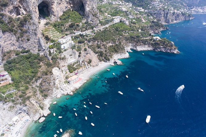 Capri to Amalfi Coast Private Boat Excursion - Food, drinks, shade, and comfort on board