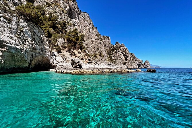 Complete Private Guided Three-Hour Tour on the Capri Coast - Green and White Grotto: small caves, strong colors