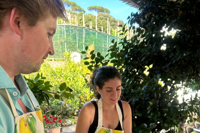 Cooking class in Sorrento - Preparing parmigiana di melanzane