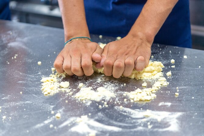 Cooking class: Pasta & Tiramisù with lunch in Amalfi Coast! - Lunch with Positano in the distance