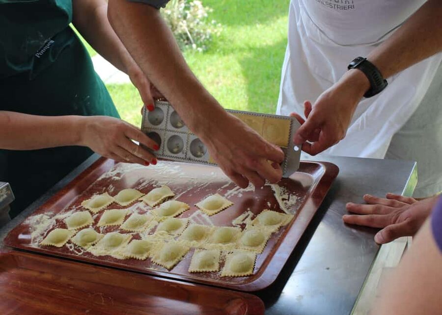 Cooking Class w/Italian Mamma from Pompei! - Rolling dough and making fresh pasta