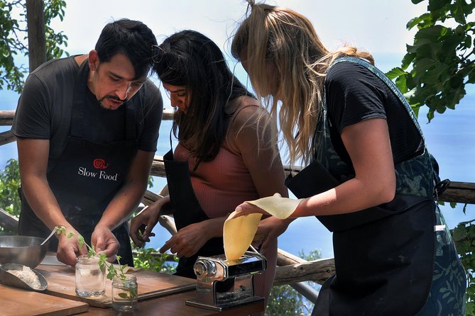 Cooking Class with garden visit - Gathering herbs before cooking lunch