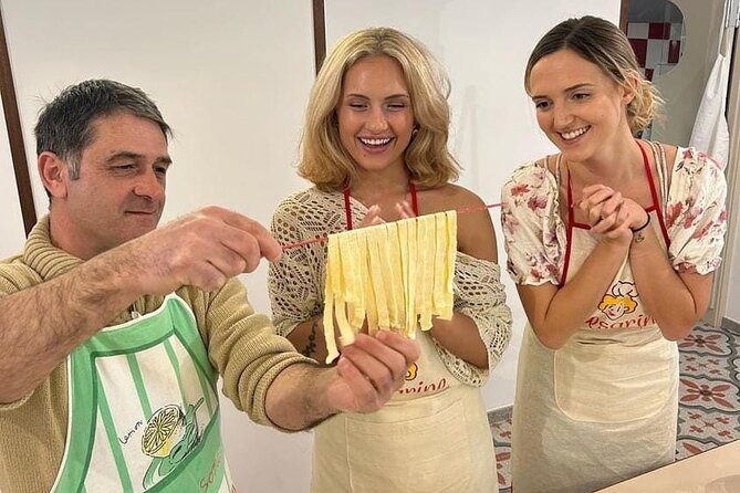 Cooking class with Pasta, mozzarella and Tiramisu with wine - Is $72.56 a fair price?