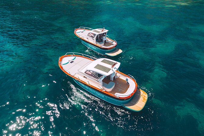 Day Trip to Amalfi Coast and Ieranto Bay in a Hybrid Eco Boat - From Piano di Sorrento to Marina Grande
