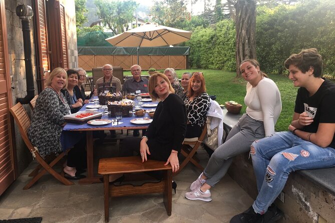 Dinner in Sorrento with Love, Laughs, and Spaghetti - What arrives first: parmigiana and garden vegetables