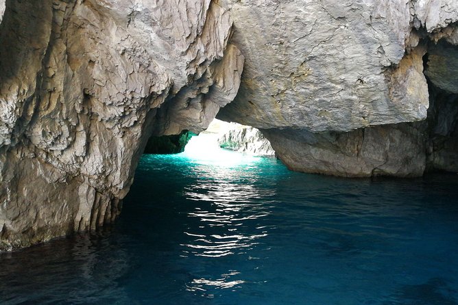 Discovery Capri Island by Boat from Capri - Punta Carena lighthouse on the western tip