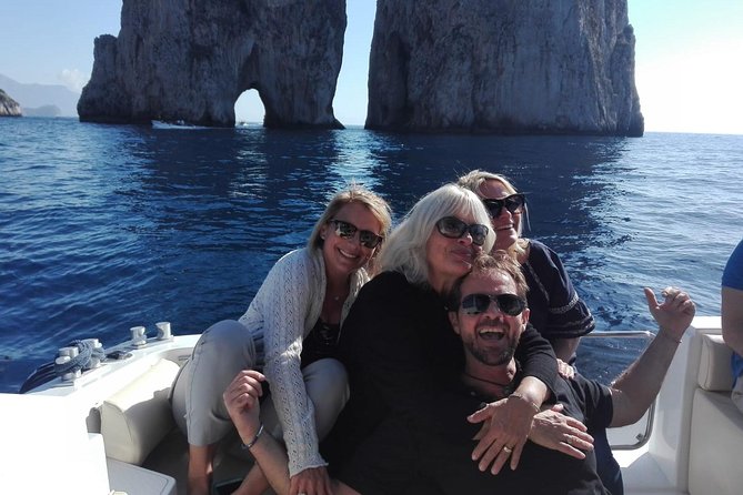 Excursion to Capri by shared boat departure from Sorrento - The lighthouse and Capri’s sea caves