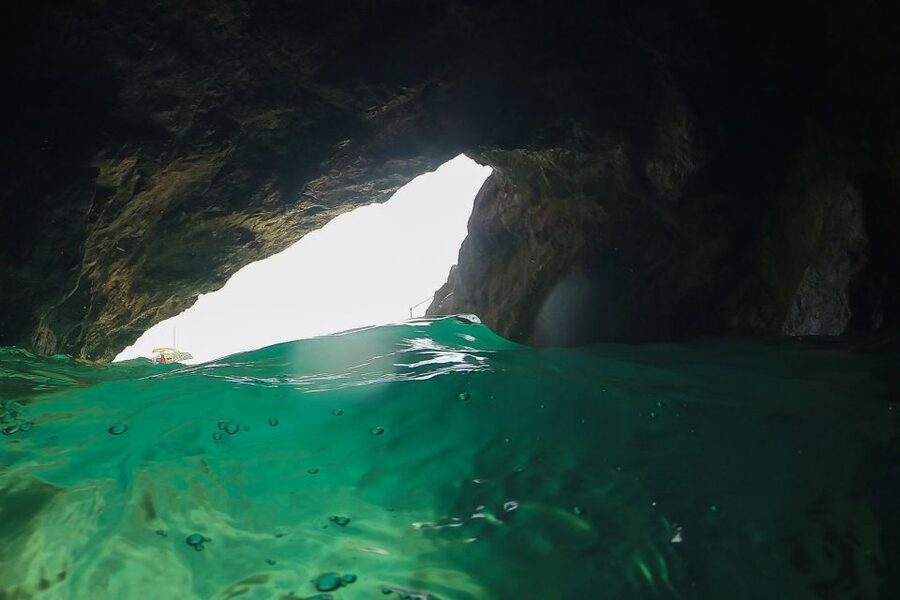 From Amalfi: Amalfi Coast 6-Hour Private Grottoes Boat Trip - Fiordo di Furore and the cliffs near Praiano