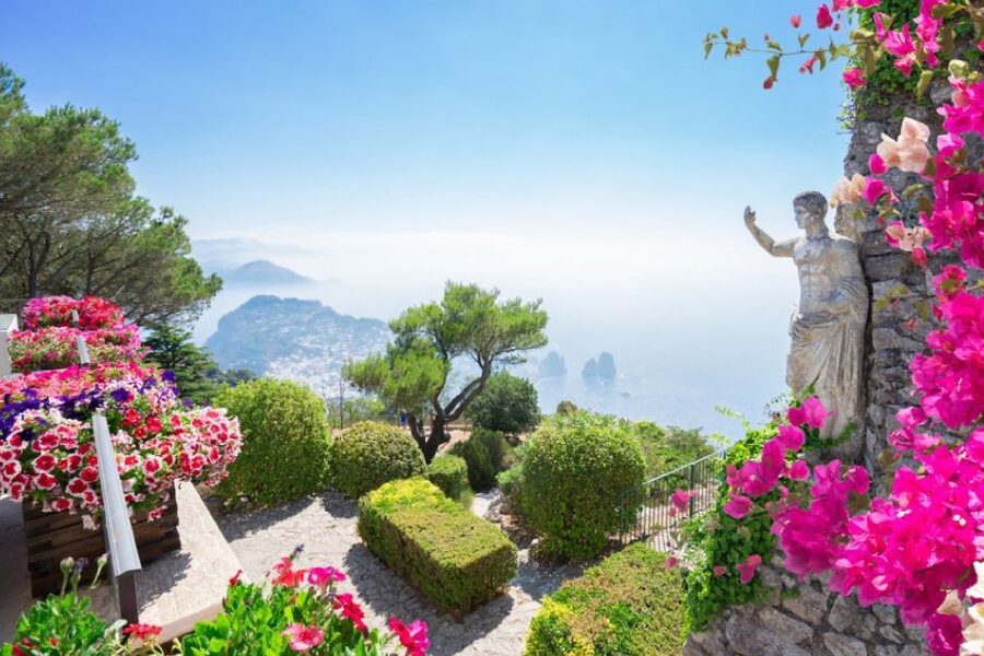 From Amalfi Coast: Capri and Anacapri Full-Day Guided Trip - Seeing Capri from the water