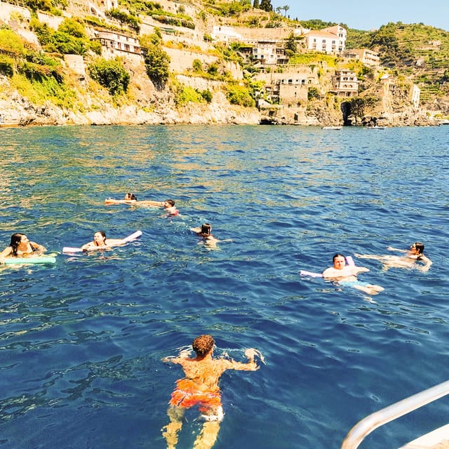 From Amalfi: Coast & Furore Fjord Boat Tour with Swim Break - Seeing the Amalfi Coast from the water