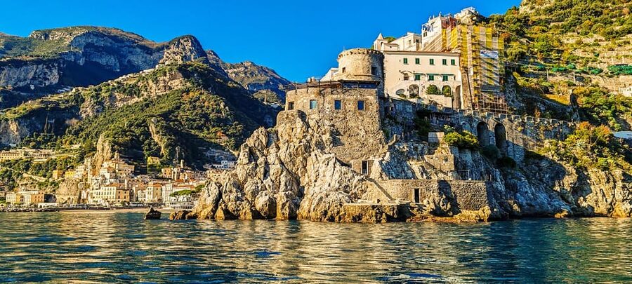 From Amalfi: Coast & Furore Fjord Boat Tour with Swim Break - What the boat and crew add