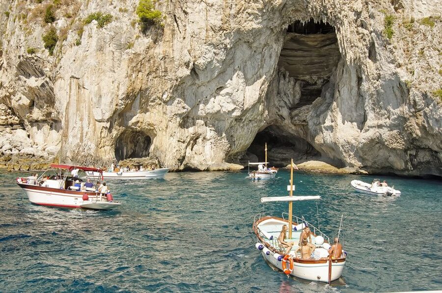 From Amalfi: Day Trip to Capri Private Boat Tour with Drinks - Lunch, drinks, towels, and the relaxed pace