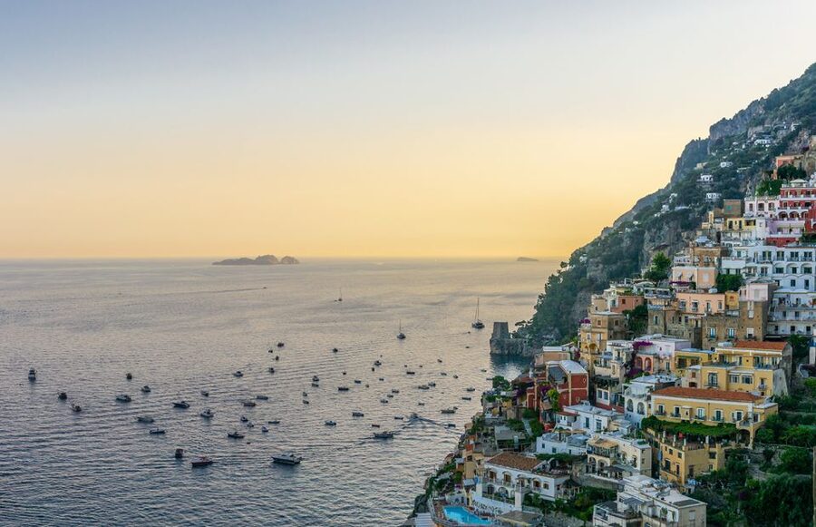 From Amalfi: Private Sunset Cruise along the Amalfi Coast - Sunset, snacks, and the chance to swim