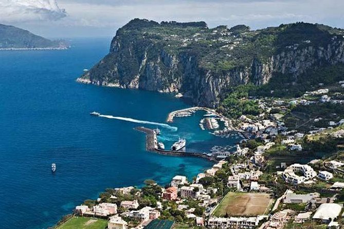 From Capri Semi-Guided tour of island at Pier 23 at 10,20 - Gardens of Augustus and the final views