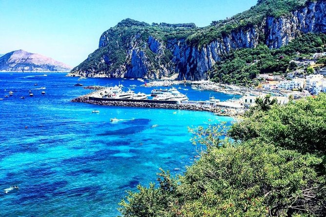 From Capri Semi-Guided tour of island at Pier 23 at 10,20 - Villa San Michele and Anacapri views