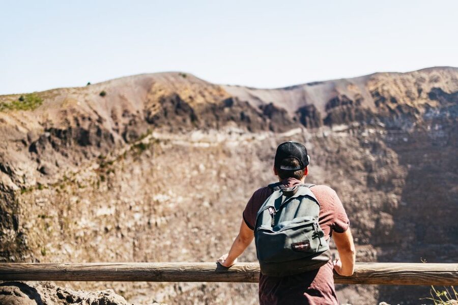 From Naples: All-Inclusive Mount Vesuvius Half-Day Tour - Walking the crater rim