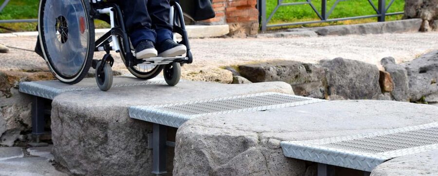 From Naples: Pompeii Wheelchair-accessible with a Guide - The guide makes the difference