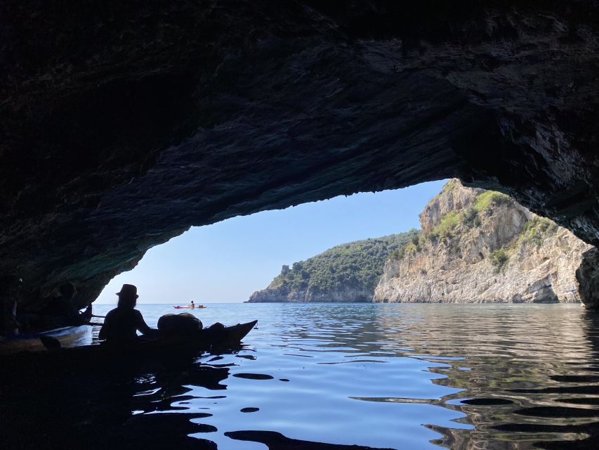 From Nerano: Sorrento Coast to Crapolla Fjord Kayak Tour - Starting at Marina del Cantone