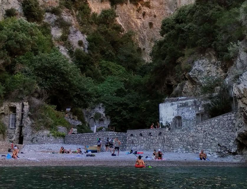 From Nerano: Sorrento Coast to Crapolla Fjord Kayak Tour - Passing Isca Isle and the Crapolla tower