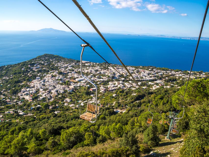 From Pompei: Capri shared tour - What is included, and what is not