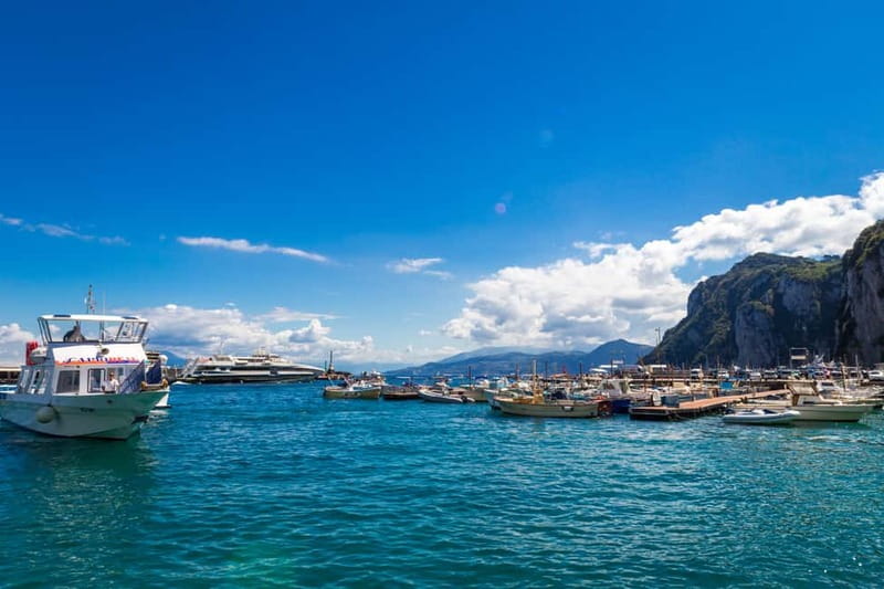 From Pompeii/Castellammare/Vico Equense: Capri Day Cruise - Key points to know before booking