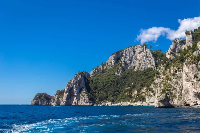 From Pompeii/Castellammare/Vico Equense: Capri Day Cruise - The return trip and limoncello finish