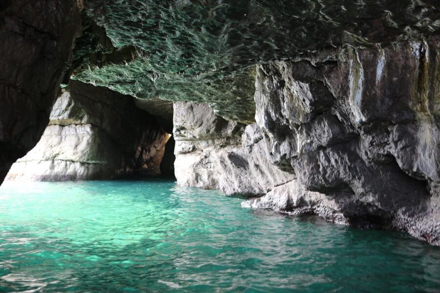 From Positano: Amalfi Coast and Emerald Grotto Group Cruise - The Natural Arch and the Smaller Coastal Towns