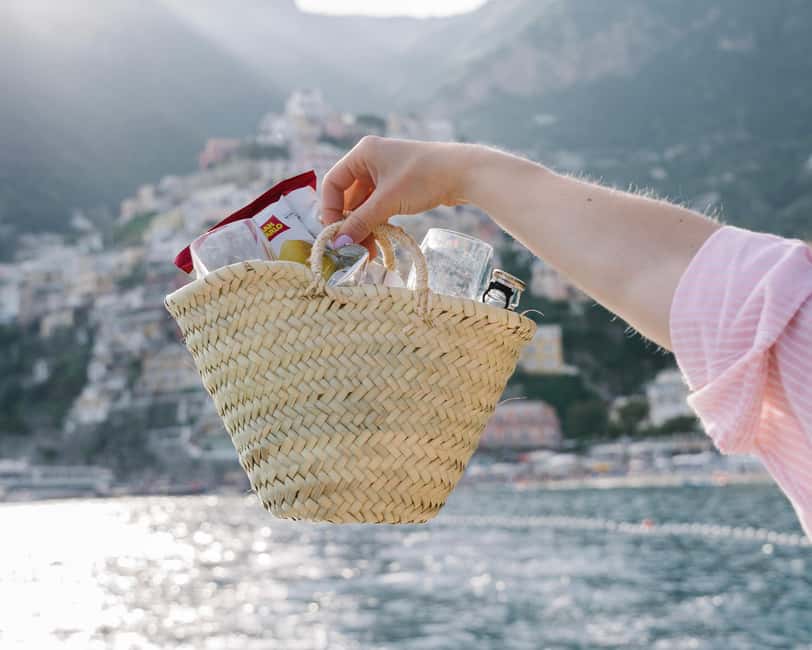 From Positano: Amalfi Coast Sunset Cruise - Group Tour - Leaving Positano for Praiano