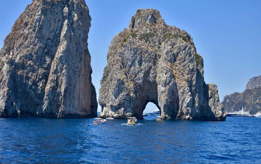 From Positano: Day trip to Capri - Group Tour by boat - Leaving Positano by boat