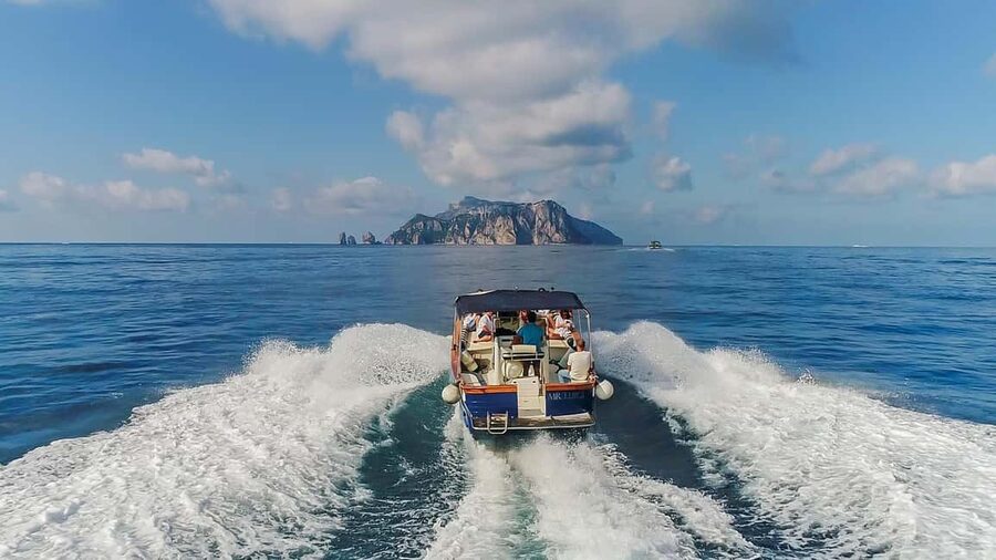 From Positano: Day trip to Capri - Group Tour by boat - Four hours to make Capri your own
