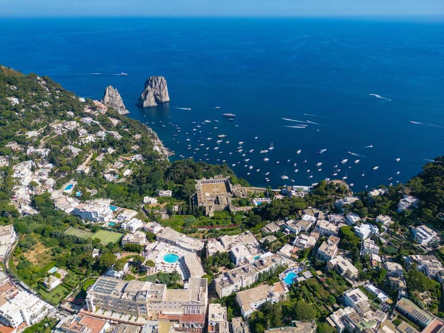 From Positano: Day trip to Capri - Group Tour by boat - Punta Campanella and the ride back to Positano