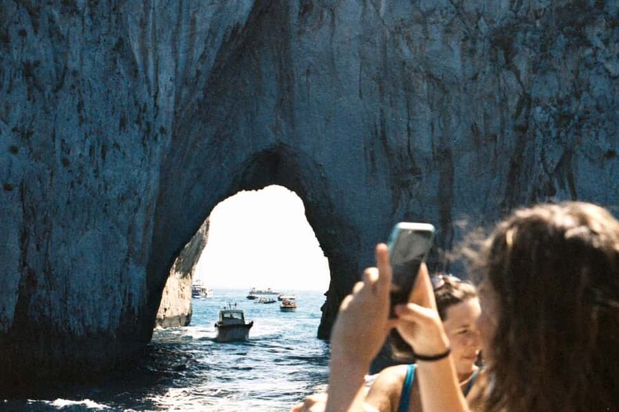 From Positano: Day trip to Capri - Group Tour by boat - Capri’s sea caves and the Blue Grotto question