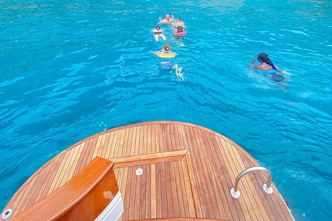 From Positano : Elite Capri Boat Day Free Bar, Brunch & City Walk - Cala del Rio and the Heart Cave