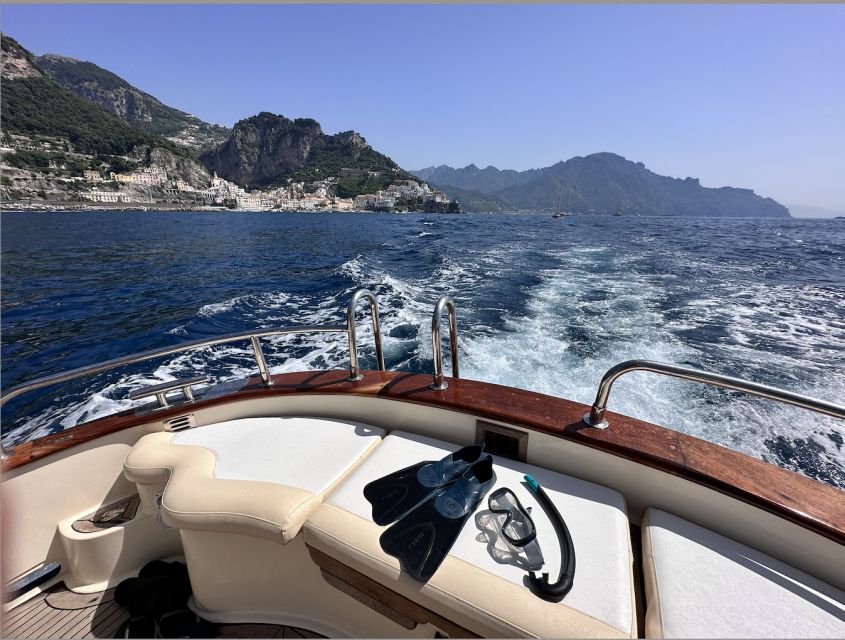 From Positano: Half-Day Amalfi Coast Boat Tour & Snorkeling - What the $141.72 price buys you