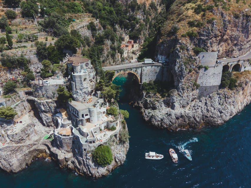 From Positano/Praiano: Amalfi Coast Speedboat Tour - Positano and Praiano from the water