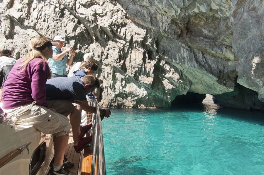 From Positano, Praiano, or Amalfi: Capri Full-Day Boat Tour - The return ride with Prosecco and limoncello