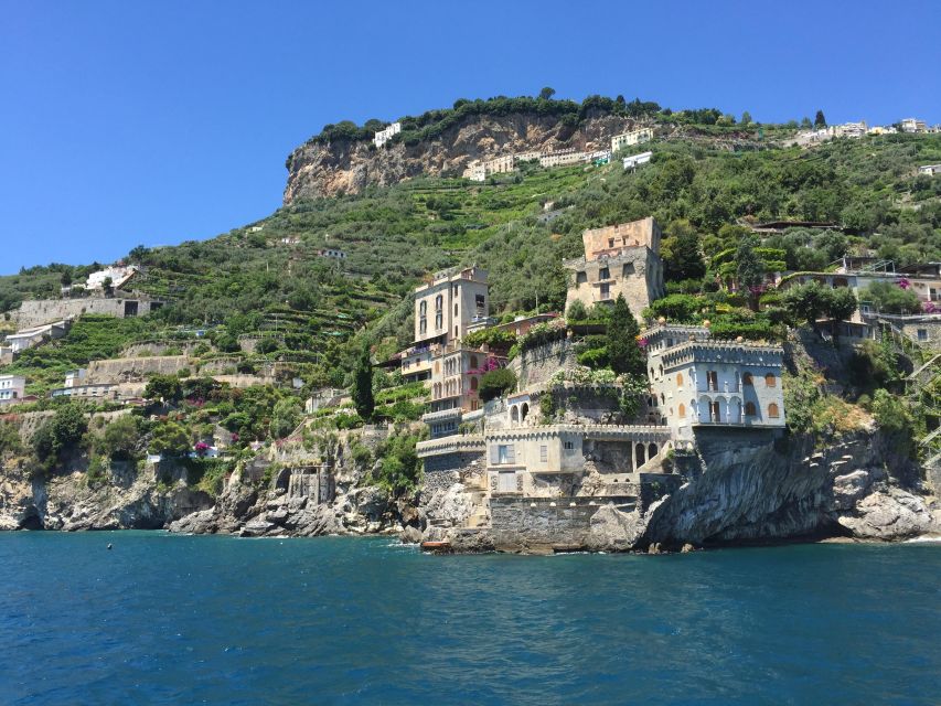 From Praiano: Amalfi Coast Guided Private Cruise with Drinks - Swimming at the waterfall and quiet inlets