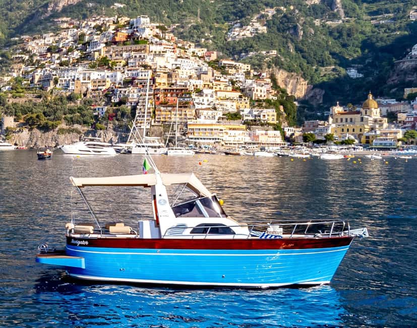 From Praiano: Full Day Private Boat Tour of Capri in Relax - What the private format is really worth