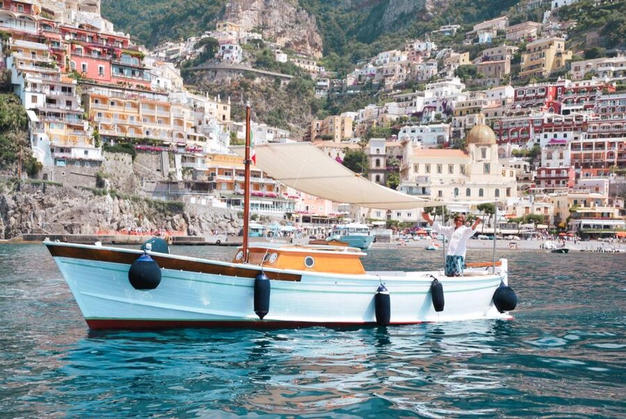 From Praiano or Positano: Full-Day Boat Tour to Amalfi Coast - Amalfi town, with 2.5 to 3 hours on land