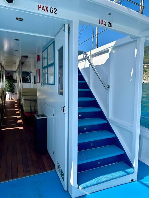 From Salerno: Cruise with Amalfi Stop and Light Lunch - The first 50 minutes along the coast