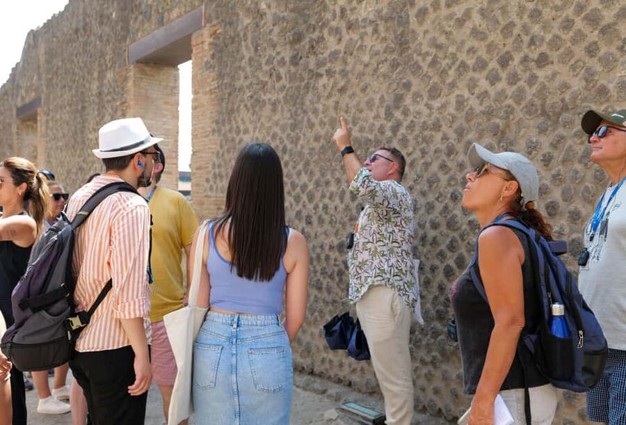 From Salerno: Pompeii Guided Walking Tour with Ticket - Key points to know before booking