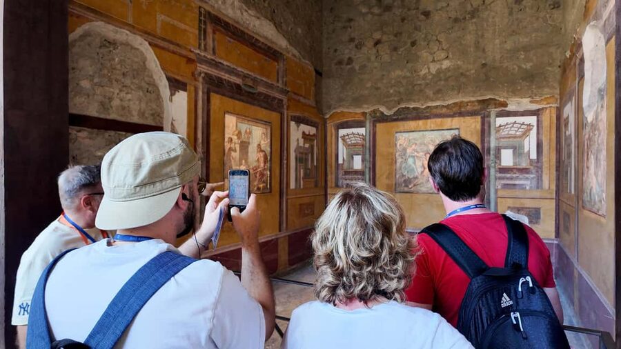 From Salerno: Pompeii Guided Walking Tour with Ticket - The train-route issue you should confirm