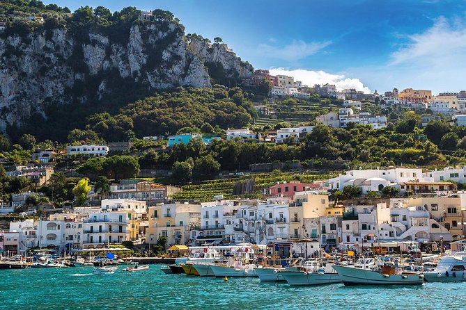 From Salerno: Small Group Li Galli Islands and Capri Boat Tour - The Faraglioni make the classic Capri stop