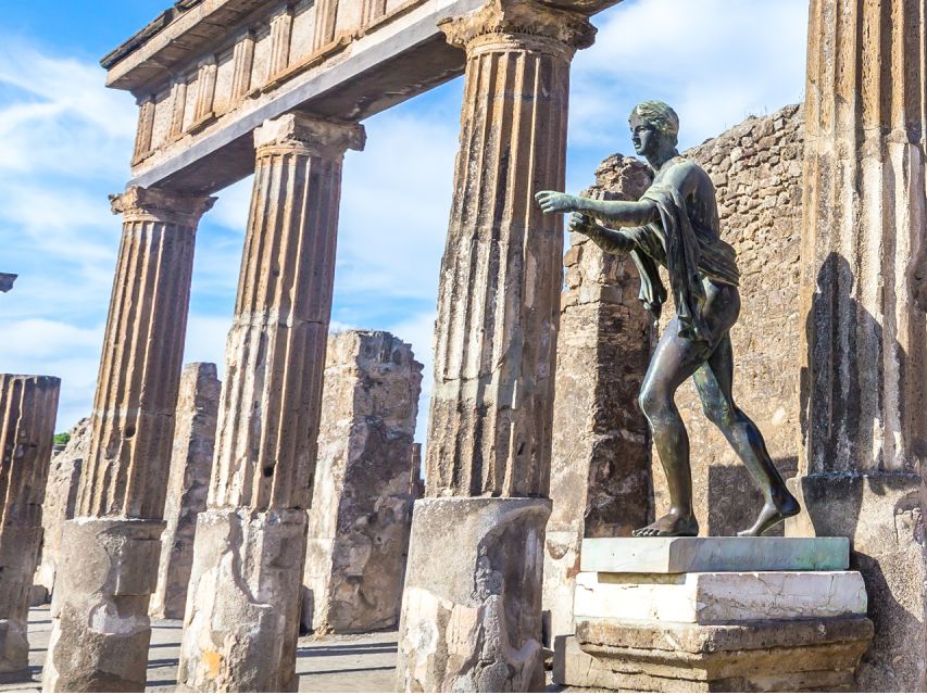 From Salerno: Vesuvius & Pompeii with audioguide - The road from Vesuvius to Pompeii