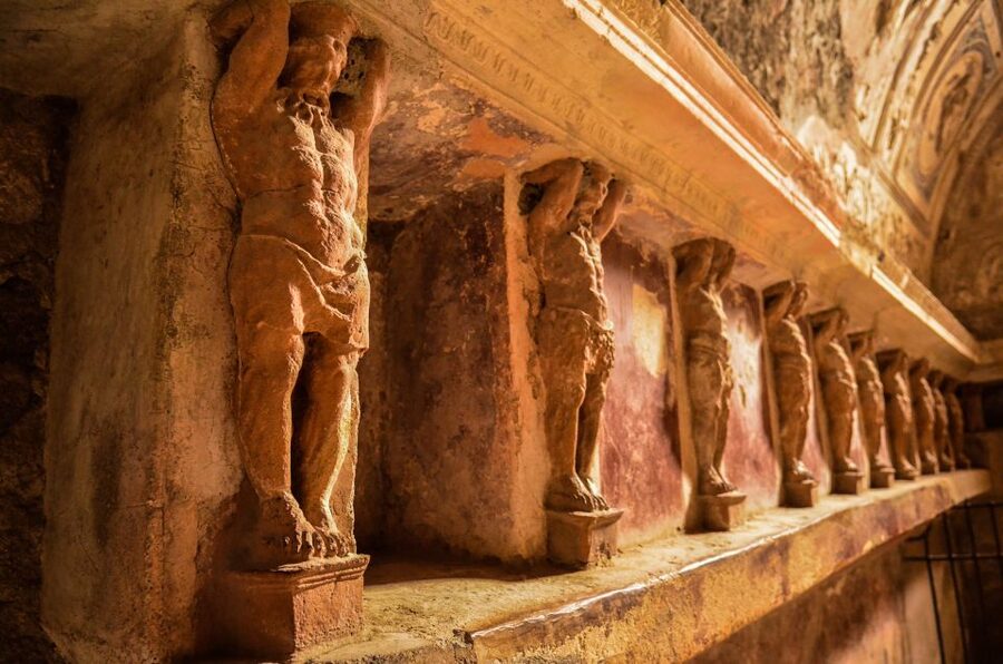 From Sorrento: 4-Hour Pompeii Group Excursion - Entering the Roman city after Vesuvius