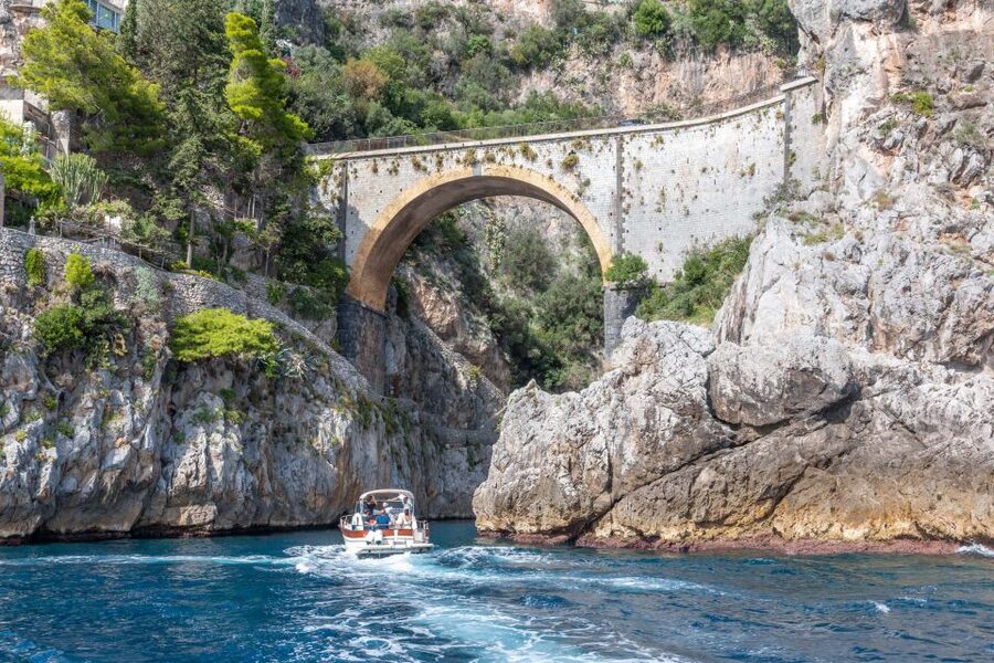From Sorrento: Amalfi Coast Full-Day Trip by Boat - From Marina Grande to the open water