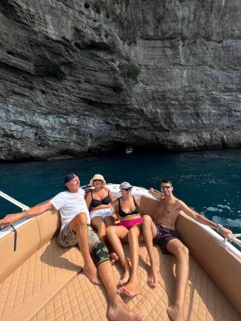 From Sorrento: Amalfi Coast Private Boat Tour with Skipper - Queen Giovanna, Cassano Falls, and Punta Campanella