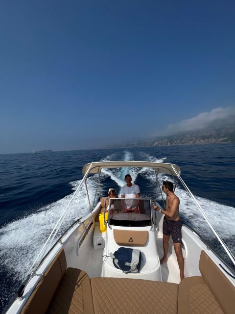 From Sorrento: Amalfi Coast Private Boat Tour with Skipper - Swimming, snorkeling, snacks, and limoncello