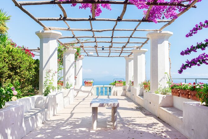 From Sorrento: Amalfi Coast Private Tour in a Mercedes Van - Villa Rufolo and optional garden visits